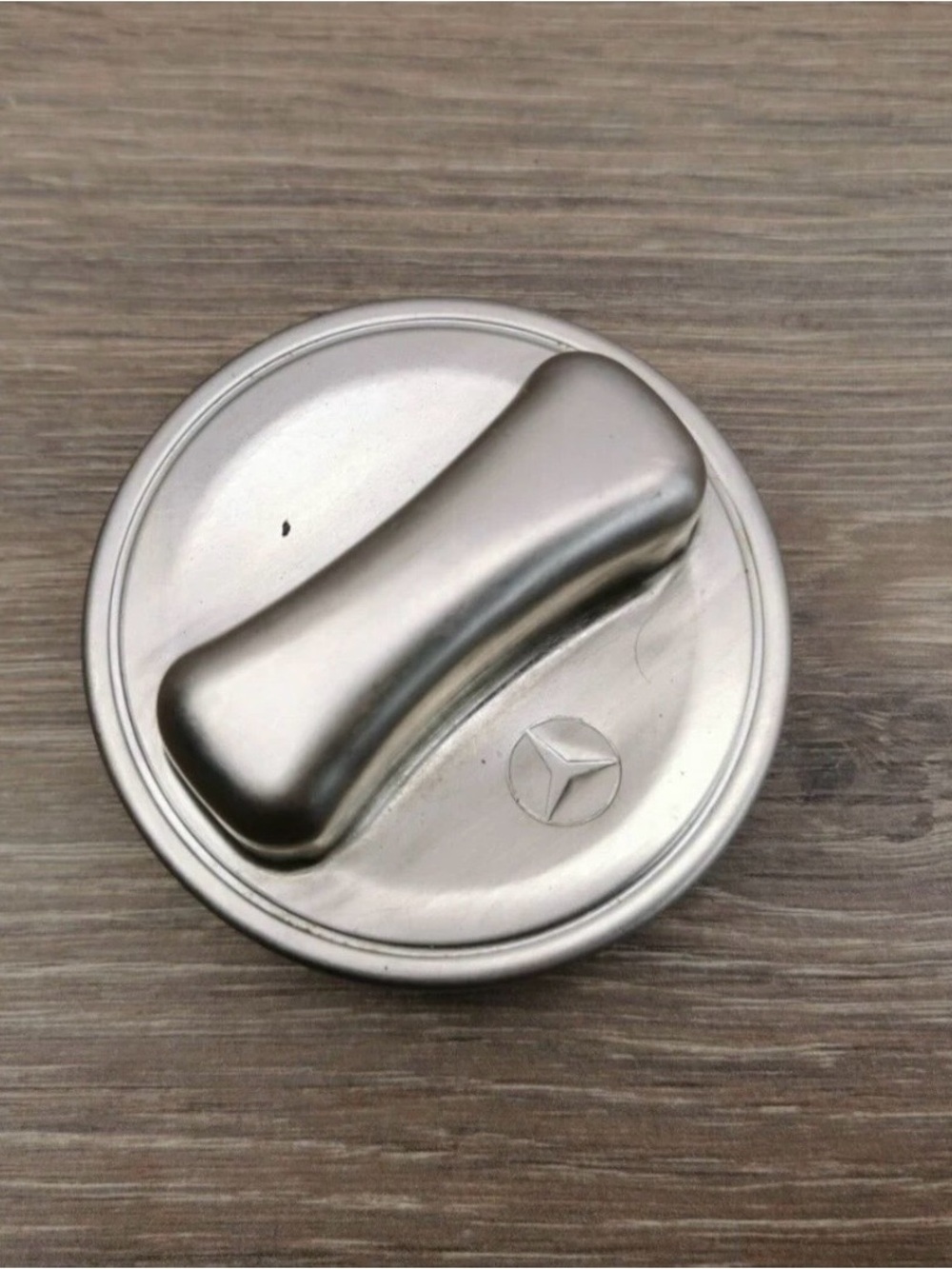 Mercedes-Benz Silver Fuel Cap Cover - Men Other Accessory
